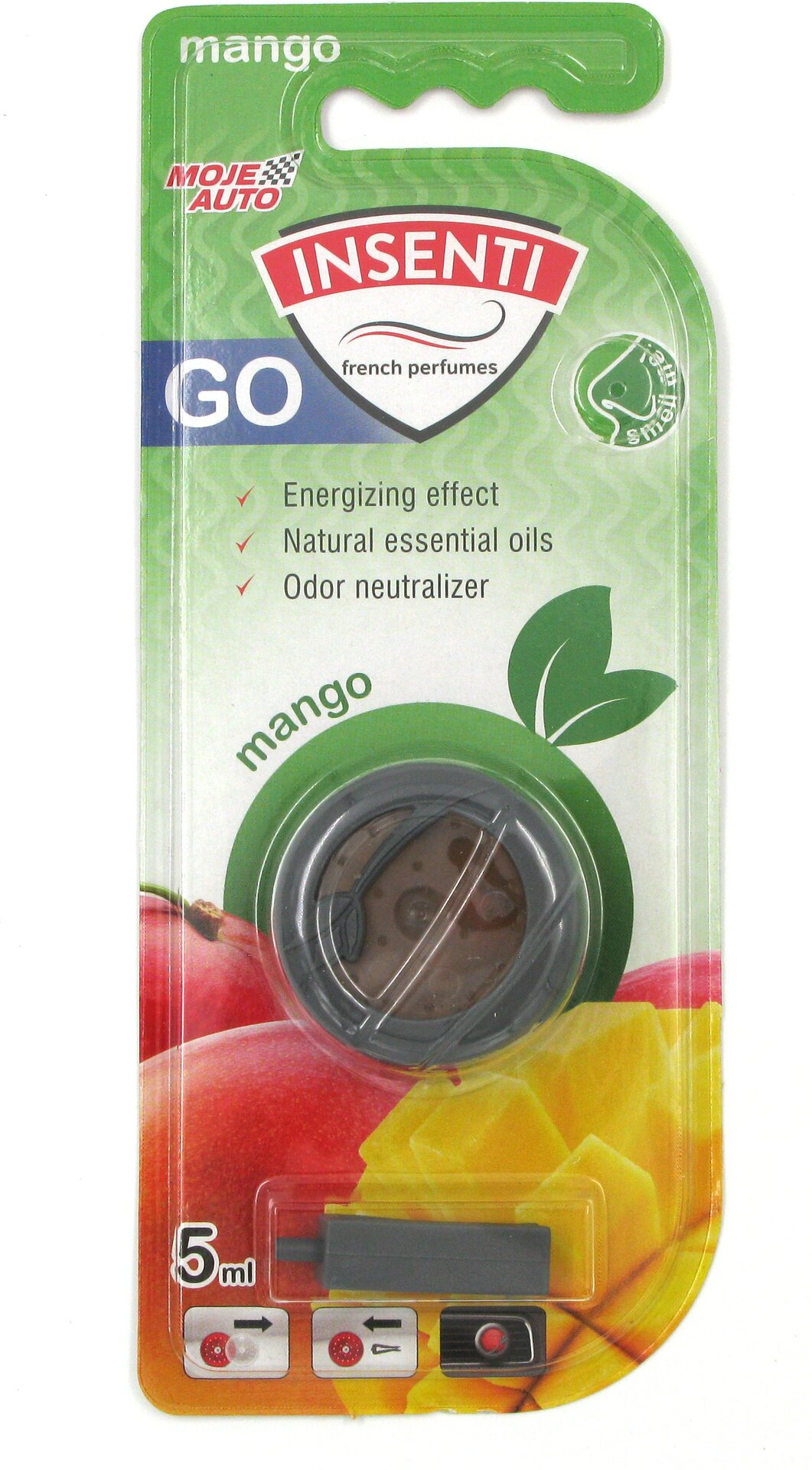 MOJE AUTO INSENTI GO 5 ml Mango