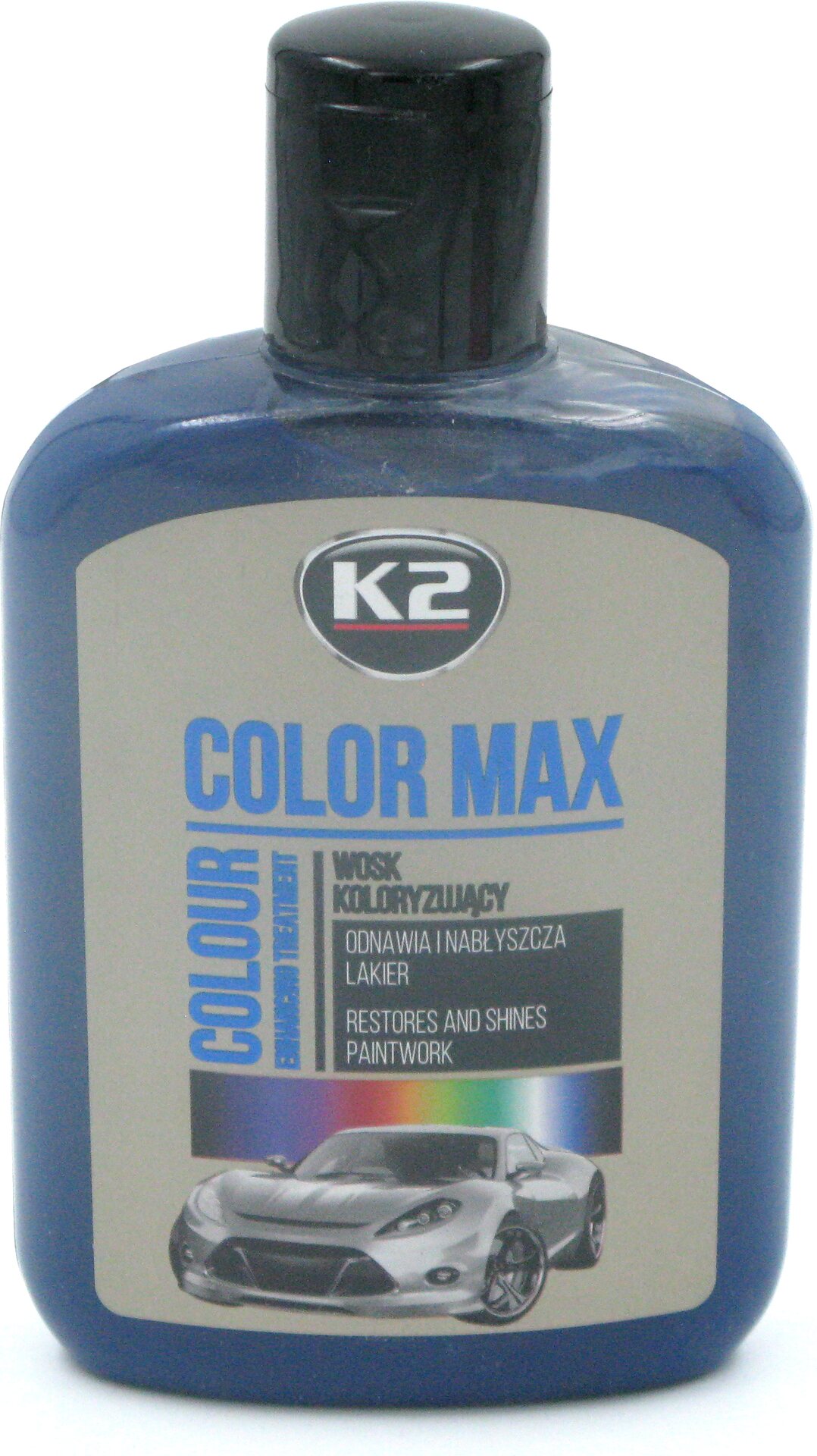 K2 COLOR MAX - coloring wax 200 ml 蓝色