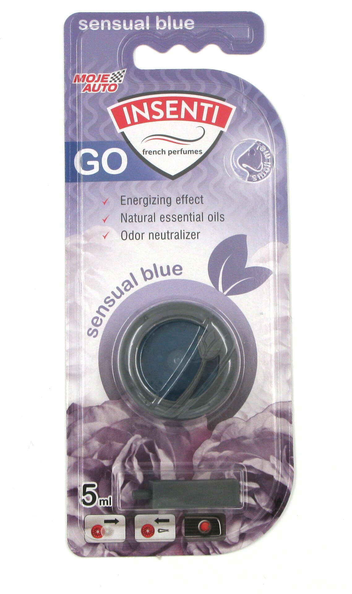 MOJE AUTO INSENTI GO 5 ml Sensual Blue