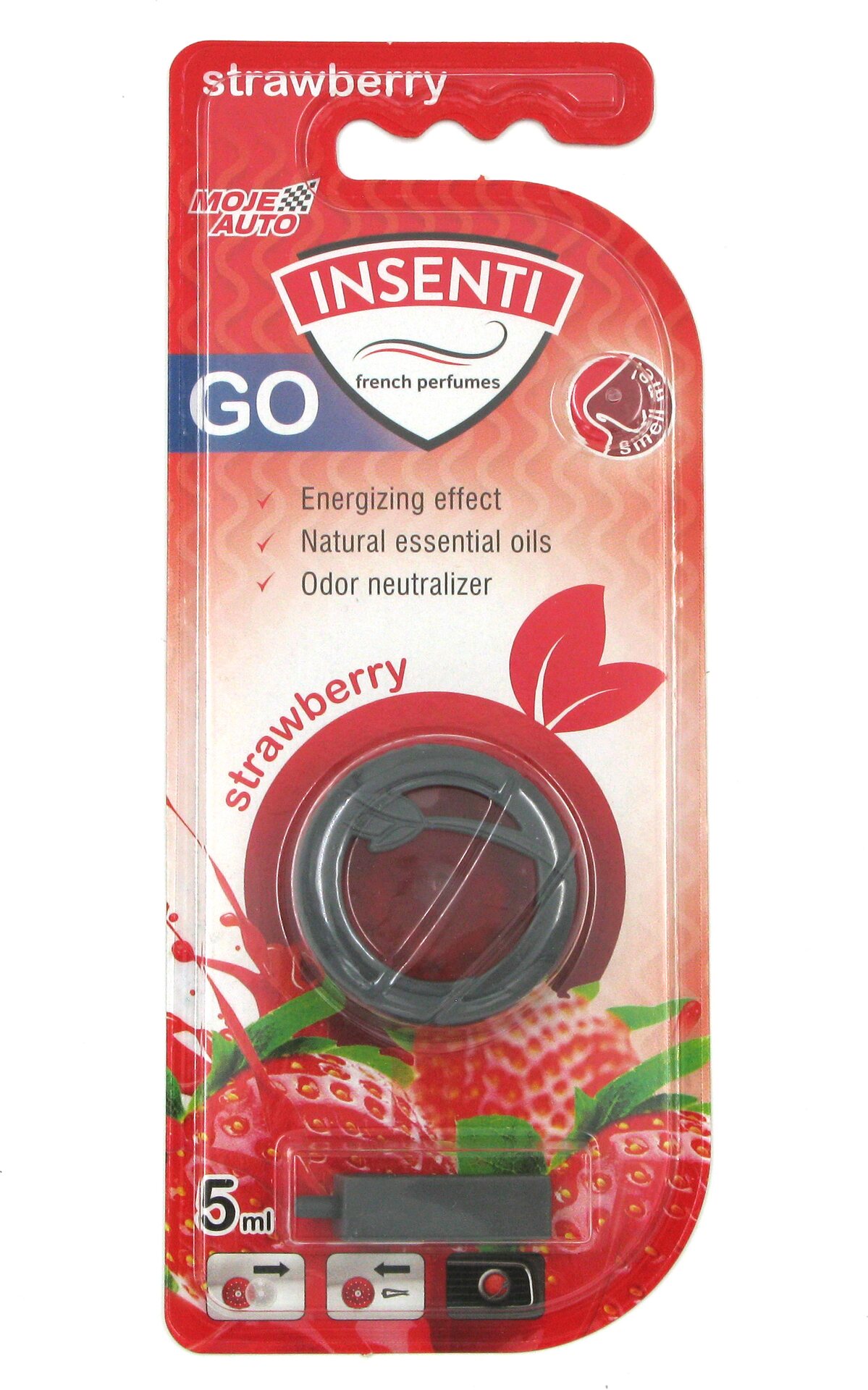 MOJE AUTO INSENTI GO 5 ml Strawberry