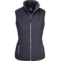 CUTTER & BUCK Rainier Vest Ladies' Meleerattu antrasiitti sininen (586)
