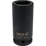 YATO Pitkä iskuhylsy 3/4" 90 mm 28 mm