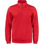 CLIQUE Basic Active -lasten puolivetoketjullinen collegepaita Punainen (35)