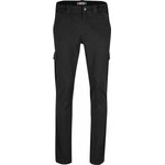 CLIQUE Cargo -unisex-malliset joustavat reisitaskuhousut Musta (99)