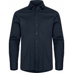 CLIQUE Stretch Shirt LS Dark navy (580)