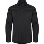 CLIQUE Stretch Shirt LS Black (99)
