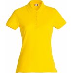 CLIQUE Basic Polo Ladies Lemon (10)