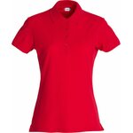 CLIQUE Basic Polo Ladies Red (35)