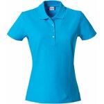 CLIQUE Basic Polo Ladies Turquoise (54)