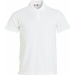 CLIQUE Basic Polo S/S Junior White (00)