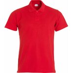 CLIQUE Basic Polo S/S Junior Red (35)
