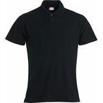 CLIQUE Basic Polo S/S Junior Black (99)