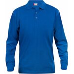 CLIQUE Basic Polo L/S Junior Royal blue (55)