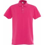 CLIQUE Stretch Premium Polo Bright cerise (300)