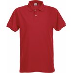 CLIQUE Stretch Premium Polo Red (35)