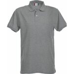 CLIQUE Stretch Premium Polo Grey melange (95)