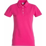 CLIQUE Stretch Premium Polo Ladies Bright cerise (300)