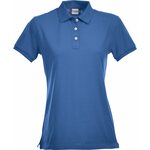 CLIQUE Stretch Premium Polo Ladies Royal blue (55)