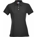 CLIQUE Stretch Premium Polo Ladies Black (99)