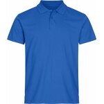 CLIQUE Single Jersey Polo Royal blue (55)