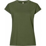 CLIQUE Fashion Top Lady Military green (71)