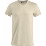 CLIQUE Basic -miesten t-paita Vaaleankhaki (815)
