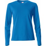 CLIQUE Basic-T L/S Ladies Royal blue (55)