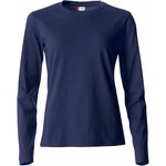 CLIQUE Basic-T L/S Ladies Dark navy (580)