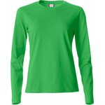CLIQUE Basic-T L/S Ladies Apple green (605)