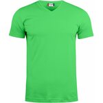CLIQUE Basic-T V-neck Apple green (605)