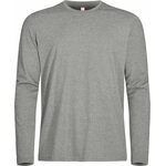 CLIQUE Basic Active-T L/S Grey melange (95)