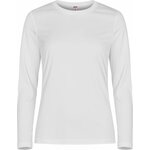 CLIQUE Basic Active-T L/S Lady White (00)