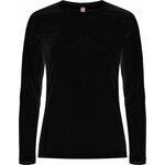 CLIQUE Basic Active-T L/S Lady Black (99)