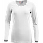 CLIQUE Carolina L/S White (00)
