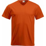 CLIQUE Fashion-T V-neck Dark orange (18)