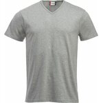 CLIQUE Fashion-T V-neck Grey melange (95)