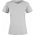 CLIQUE Premium Fashion-T Ladies Grey melange (95)