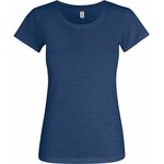 CLIQUE Slub-T Ladies Blue melange (565)