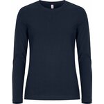 CLIQUE Premium Fashion-T LS Lady Dark navy (580)