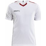 CRAFT Progress Jersey Contrast M White/Bright Red (4900)