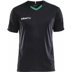 CRAFT Progress Jersey Contrast M Black/team green (9651)