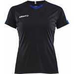 CRAFT Progress Jersey Contrast W Black/club cobolt (9346)