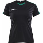 CRAFT Progress Jersey Contrast W Black/team green (9651)