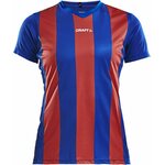 CRAFT Progress Jersey Stripe W Club Cobolt/Bright Red (3346)