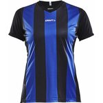 CRAFT Progress Jersey Stripe W Black/club cobolt (9346)