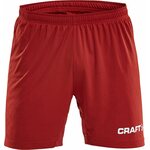 CRAFT Progress -miesten kontrastiväriset peli-/treenishortsit Kirkkaan punainen (2430)