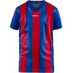 CRAFT Progress Jersey Stripe Jr Club Cobolt/Bright Red (3346)