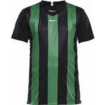 CRAFT Progress Jersey Stripe Jr Black/team green (9651)
