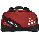 CRAFT Squad -treenikassi, iso 38L Musta/kirkkaan punainen (9430)