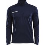 CRAFT Progress Halfzip Ls Tee M Navy (1390)